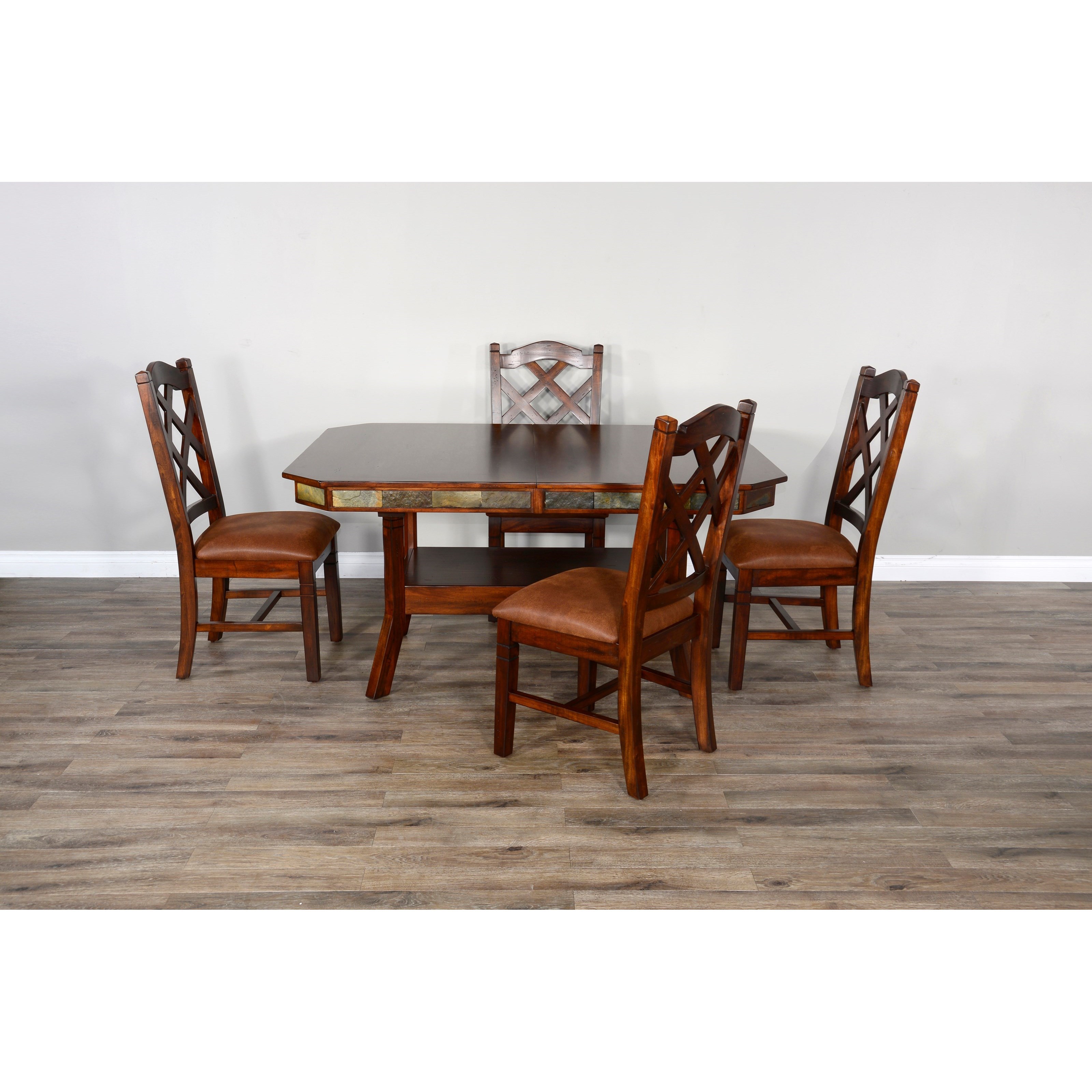 Sunny Designs Santa Fe 2 1151DC2 Adjustable Height Dining Table